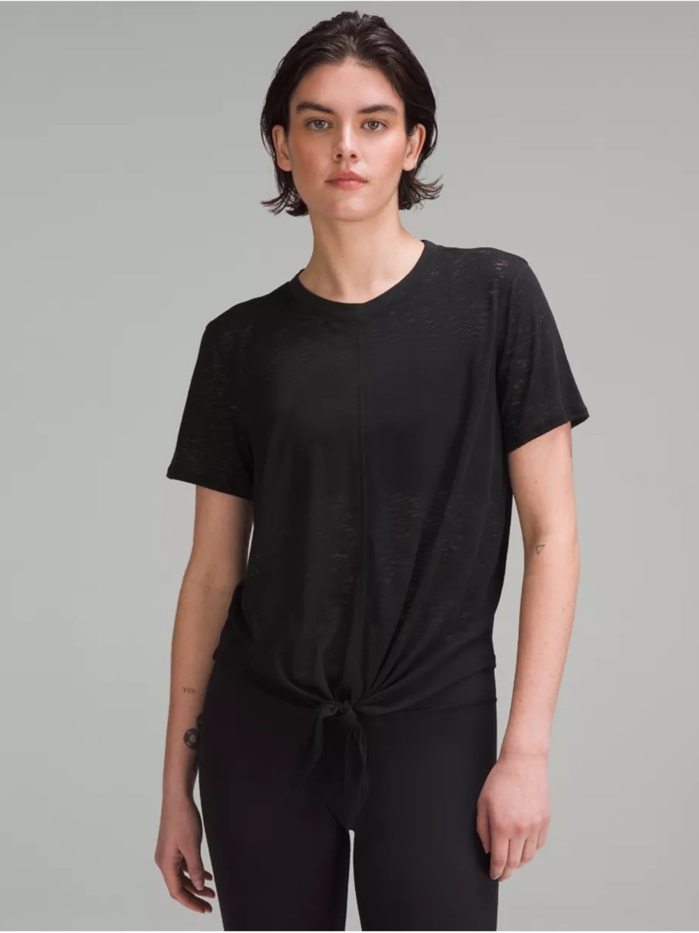 Lululemon A Tie Tee